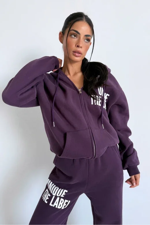 Unique the label Joleen Vest - Deep Berry