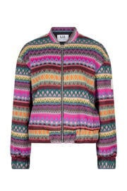 Lofty Manner jacket plien multi pink