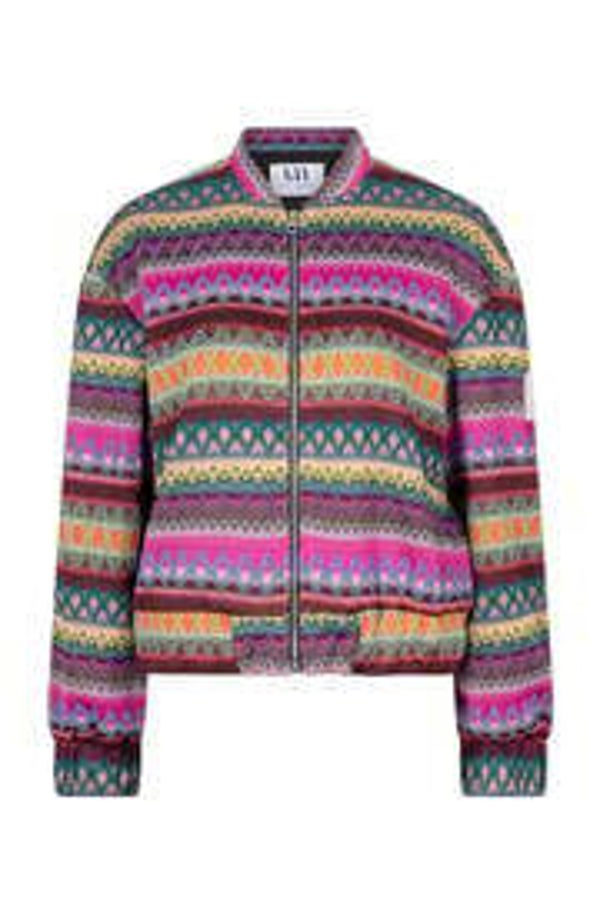 Lofty Manner jacket plien multi pink