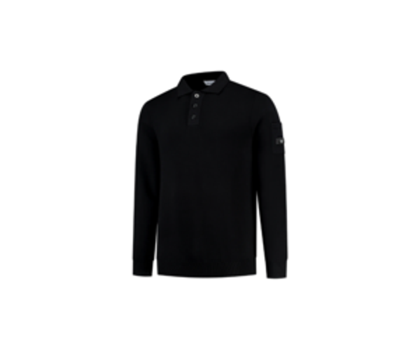 COUTEUX KNITTED BUTTON UP - NAVY