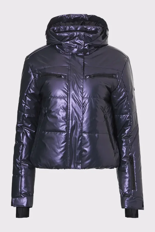 Rehall POSH-R - Dames Wintersportjas Metallic Anthracite