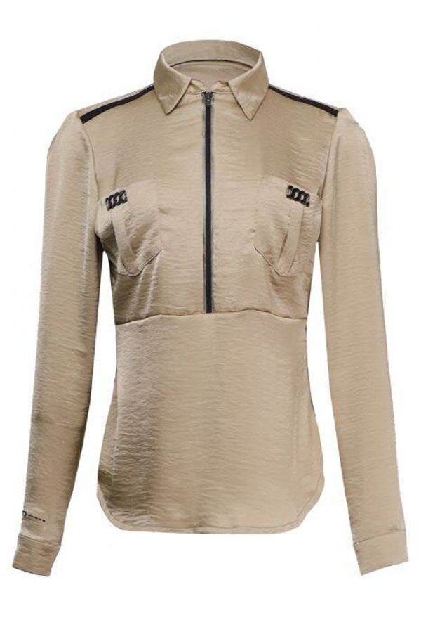 Zip 73 glanzend shirt