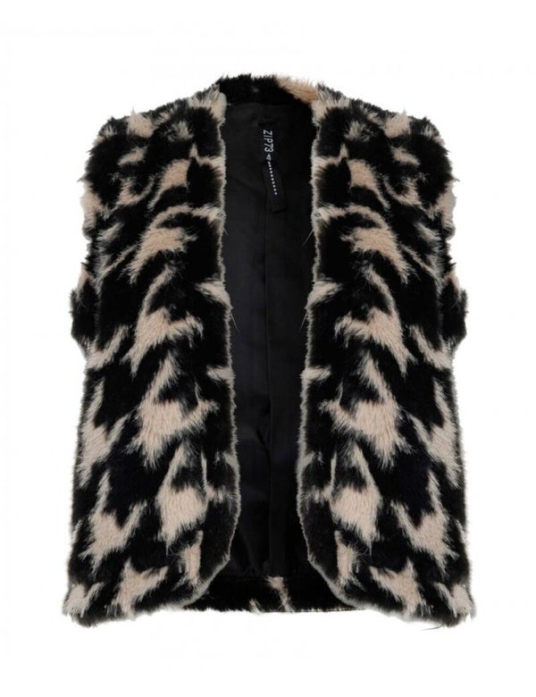 Zip 73 gilet teddy zw/champ