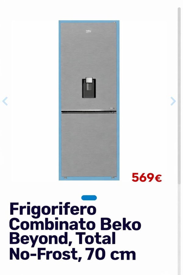 FRIGORIFERO COMBINATO BEKO BEYOND TOTAL NO-FROST
