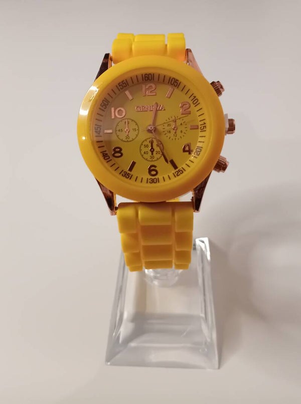 Montre jaune