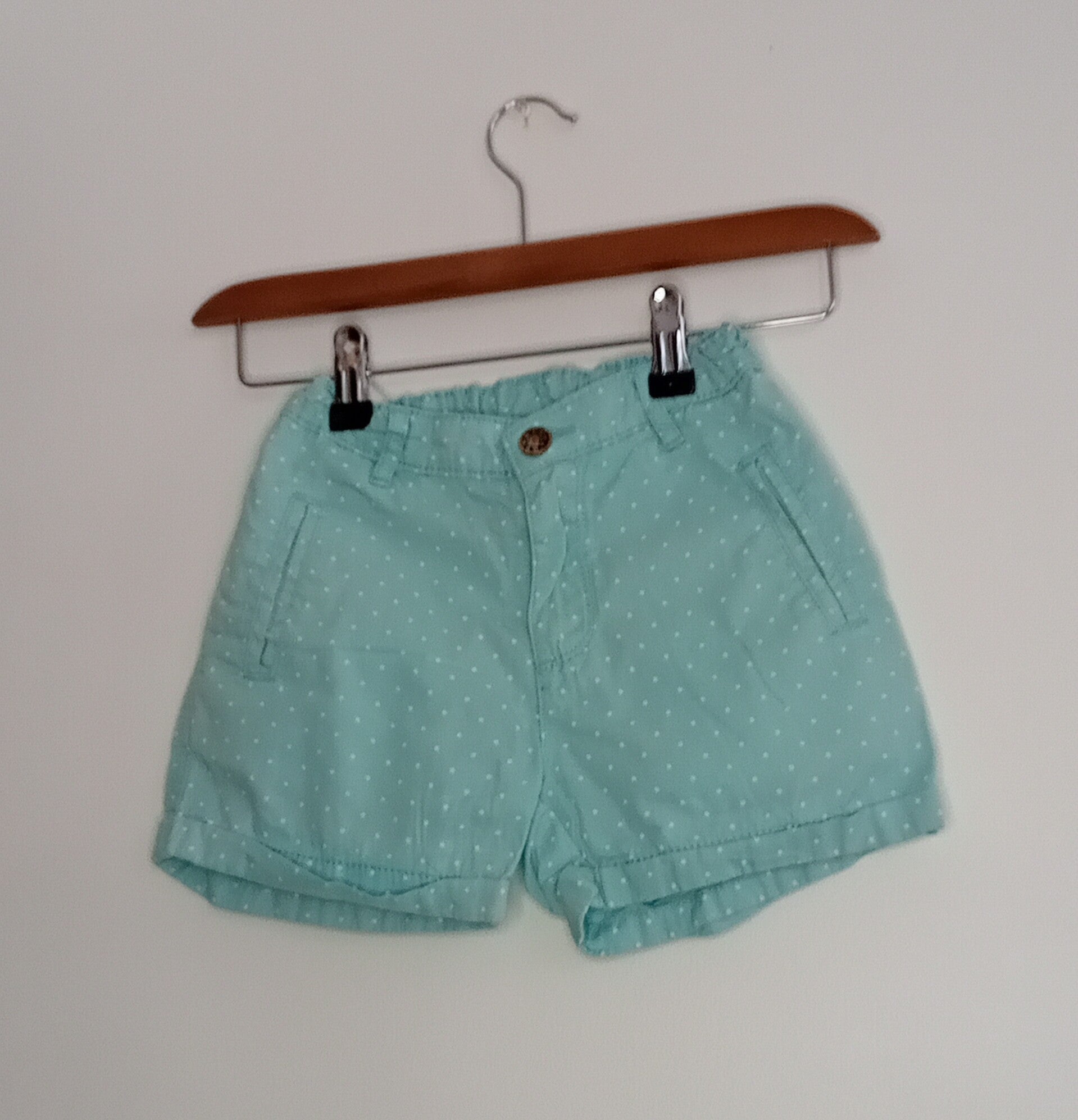 Short vert à petits pois