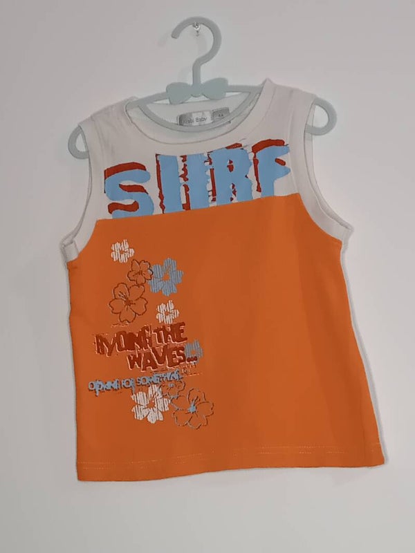 Débardeur surf orange