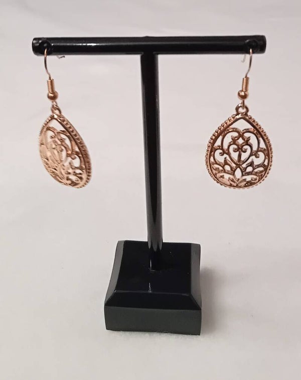 Boucles d'oreilles dorées