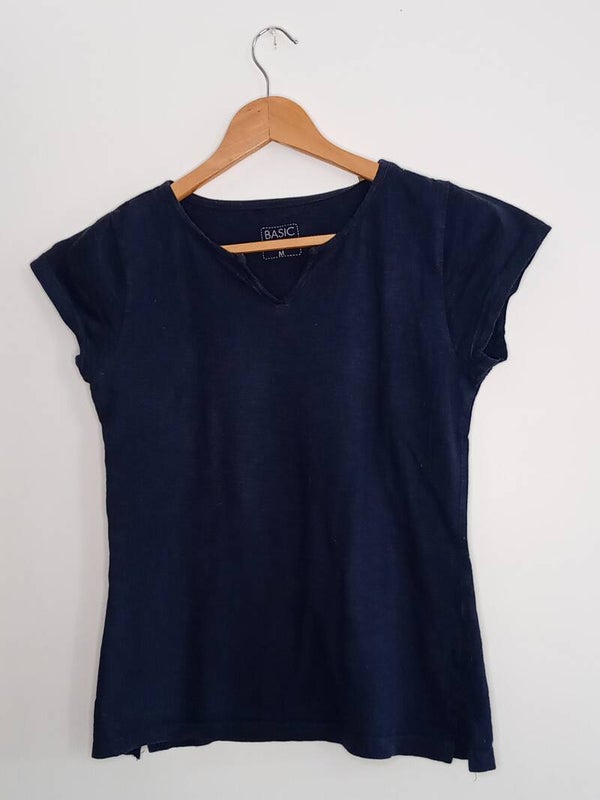 T-shirt bleu marine