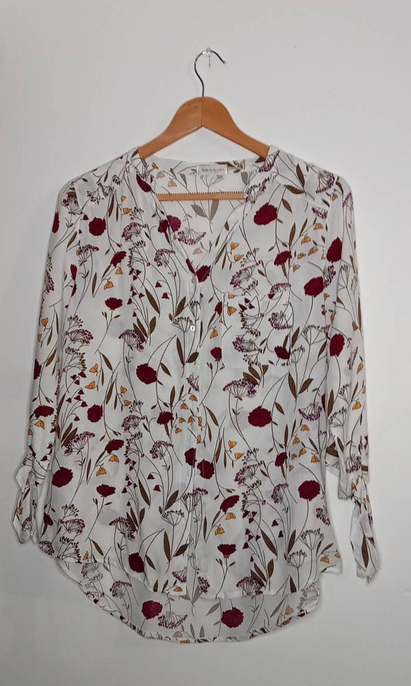 Chemisier fleuri