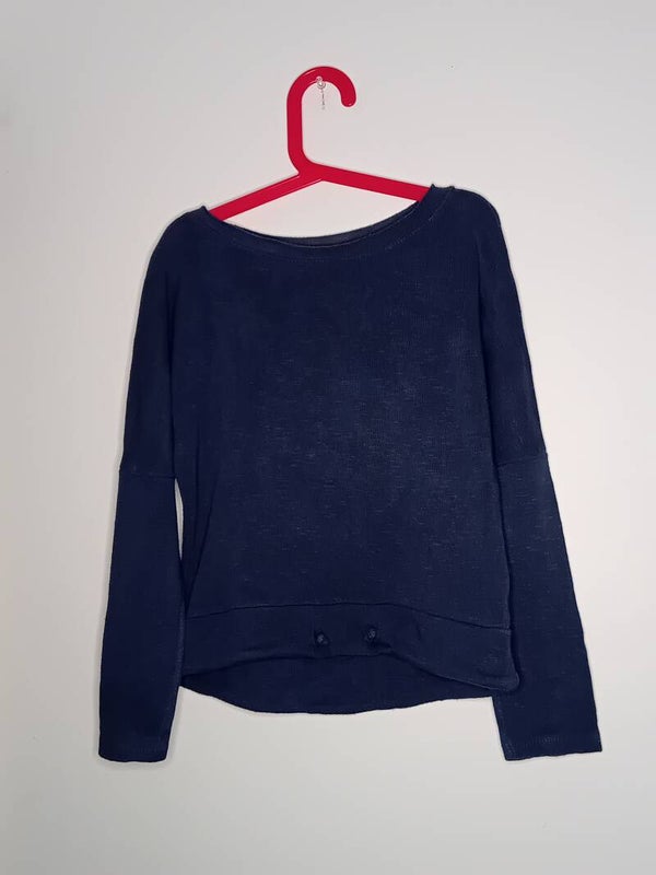 Pull bleu marine