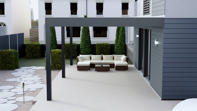 ALUMINIUM VERANDA FREE MONO SYSTEM