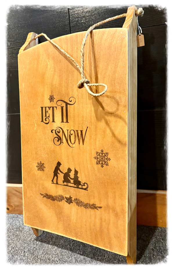 Traîneau décoratif