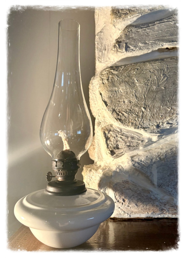 Lampe à l'huile (vendu)