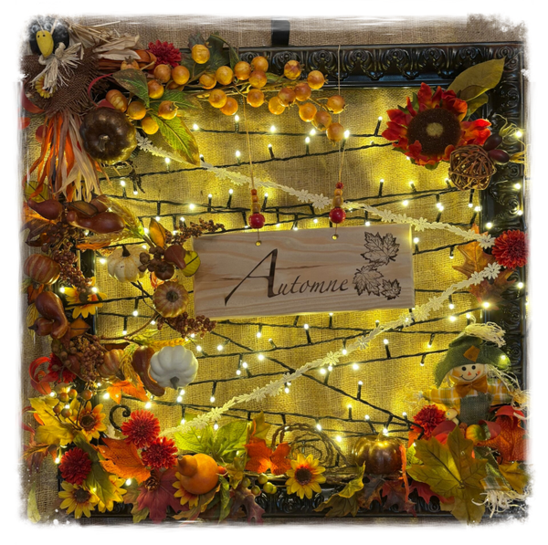 Déco automne lumineuse