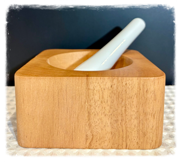 Mortier en bois