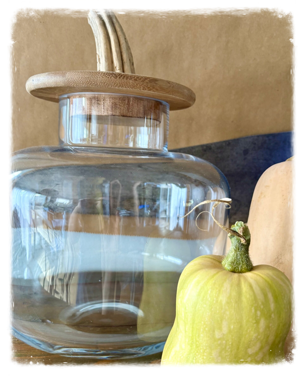 Jarre à biscuits citrouille