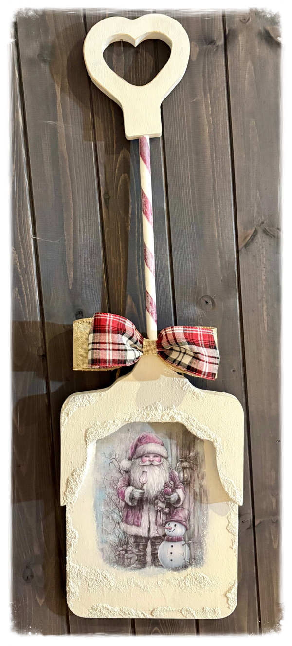 Pelle en bois Noël champêtre Vendue