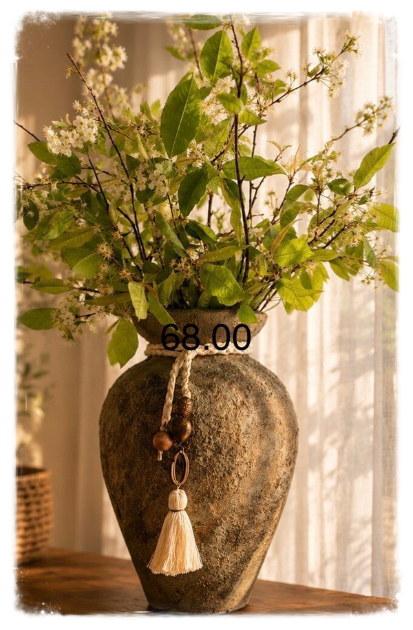 Vase terre et épices