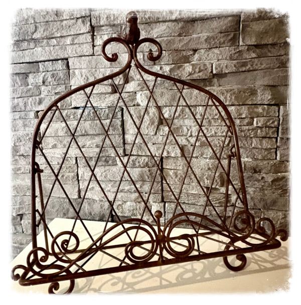 Porte-livré en métal