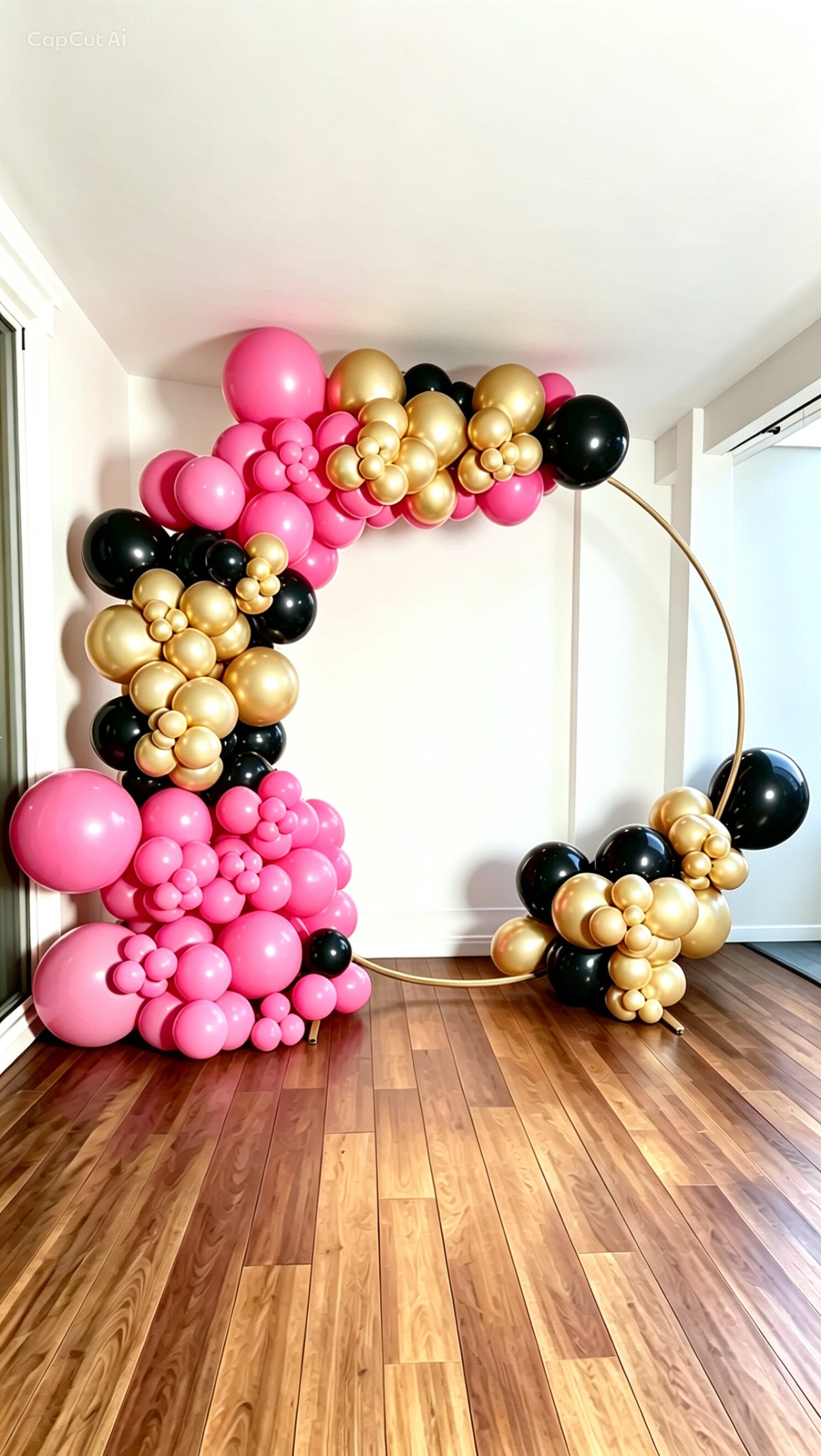 Balloon hoop display Party Pop N Creations