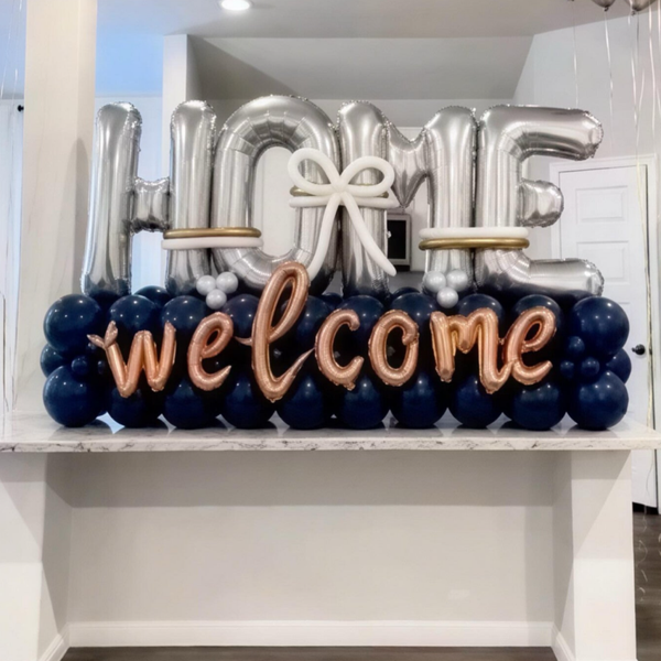 Welcome Home Balloon Display