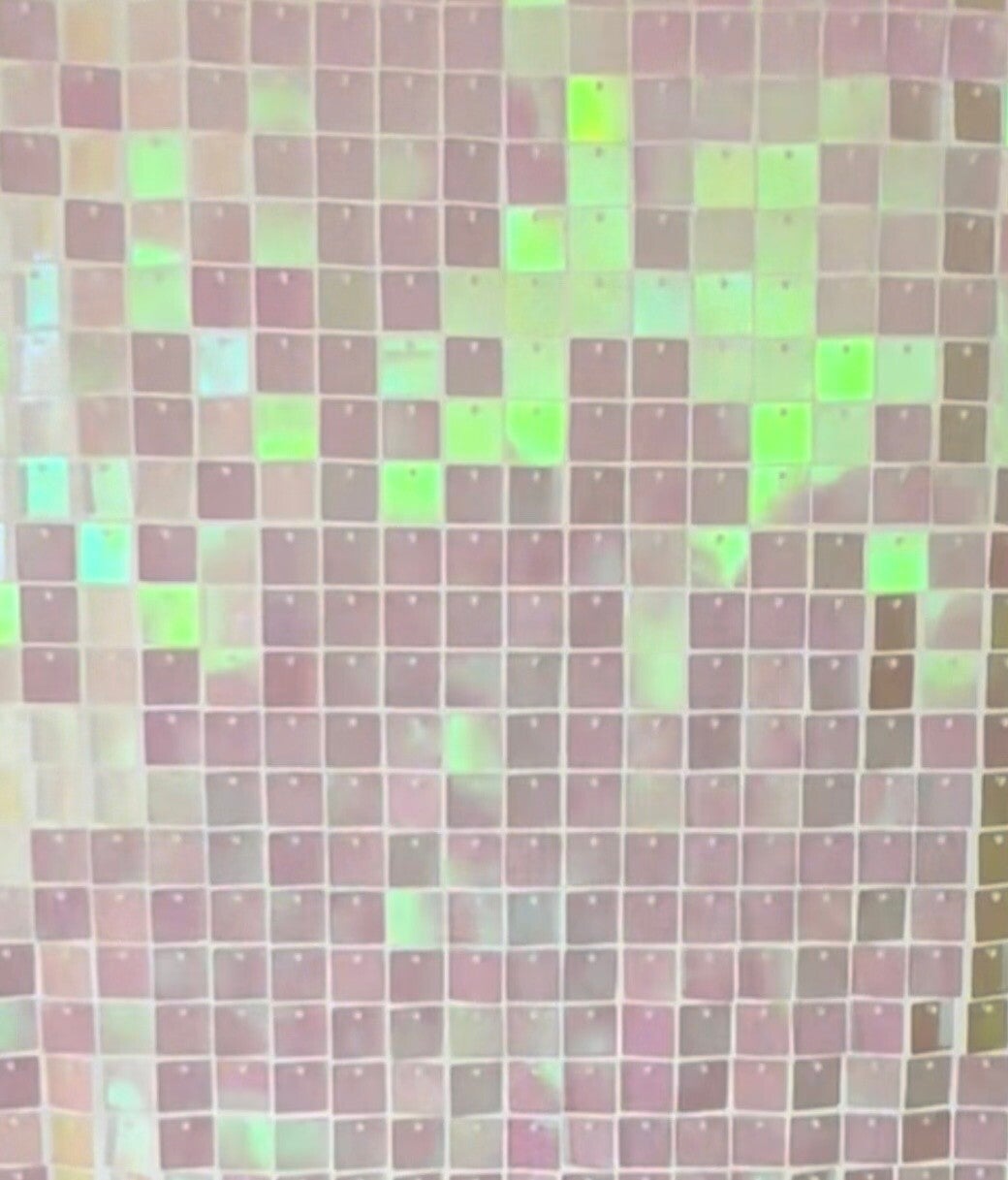 Pink Opal shimmer wall