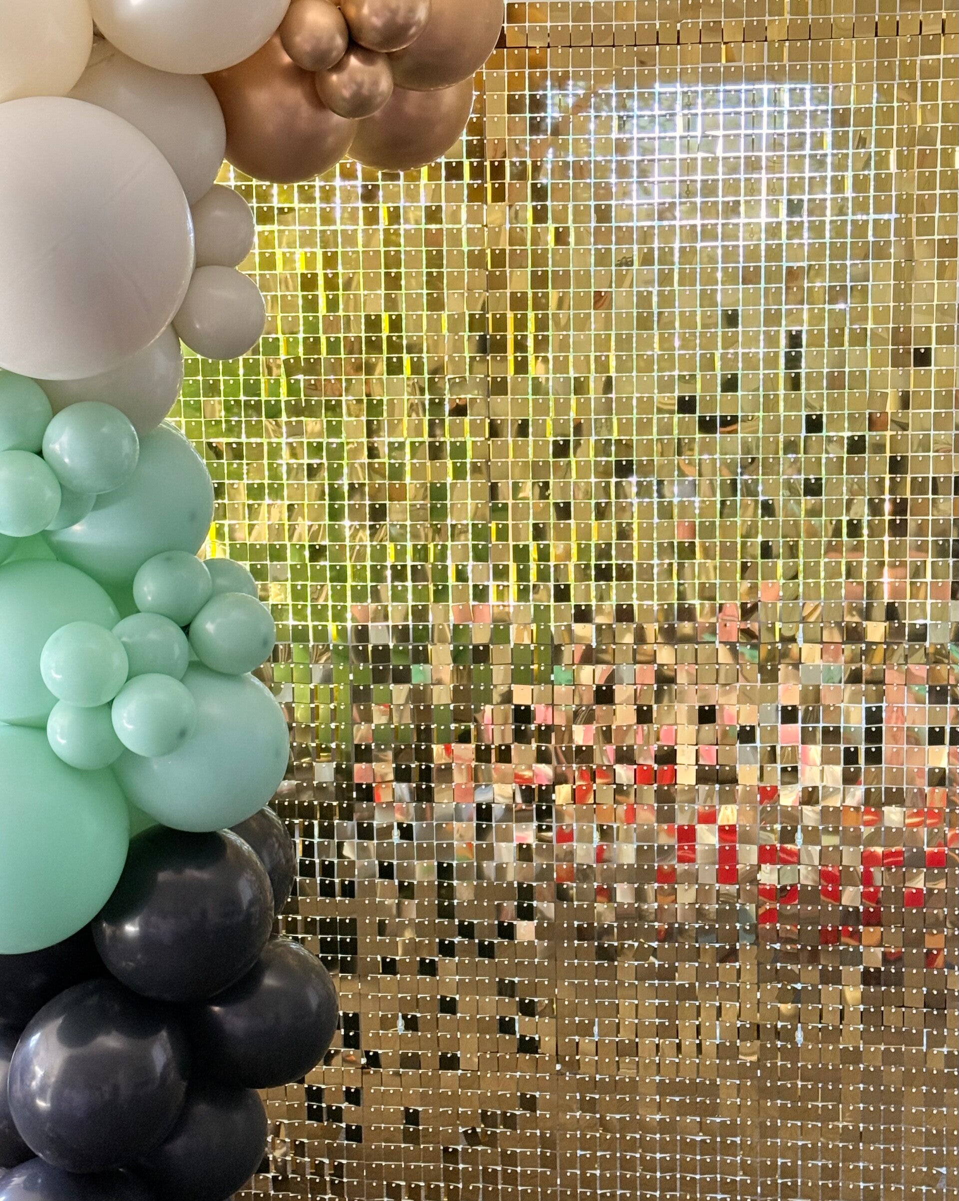 Classic Gold shimmer wall