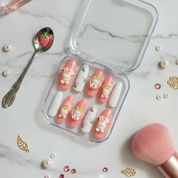 Lapin rose