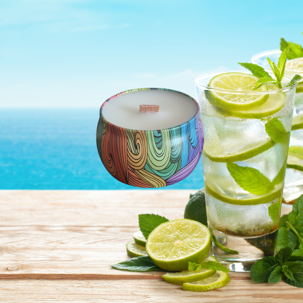 BOUGIE PARFUMÉE MOJITO GLACÉ