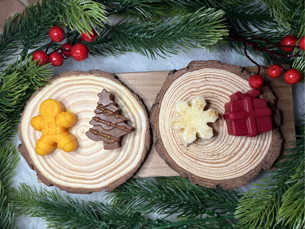 Lot de 4 fondants de Noël