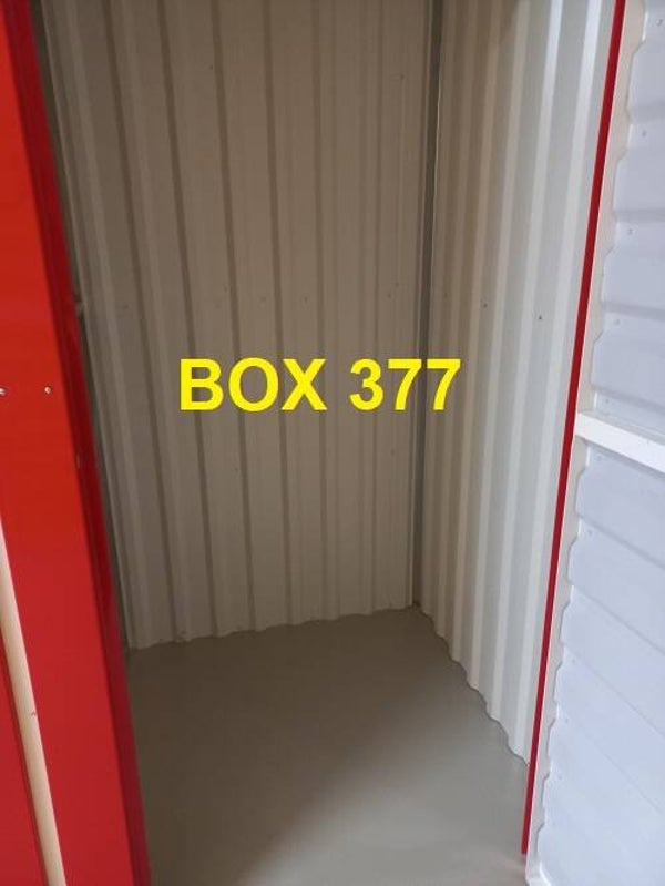 Miete Lagerbox Nr. 377 - 1,2 m² in der Ziegeleistraße 29 - 1 Monat