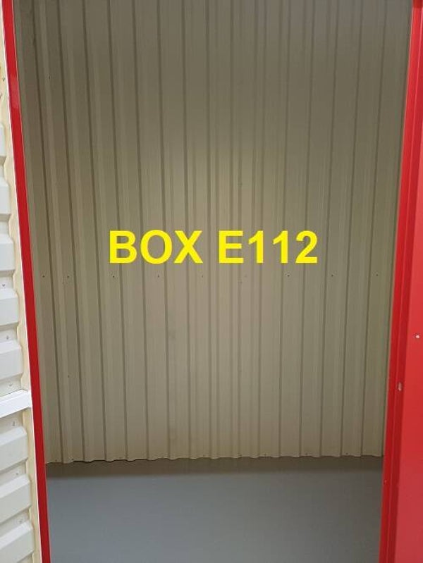 Miete Lagerbox Nr. E112 - 3,7 m² in der Ziegeleistraße 29 - 1 Monat