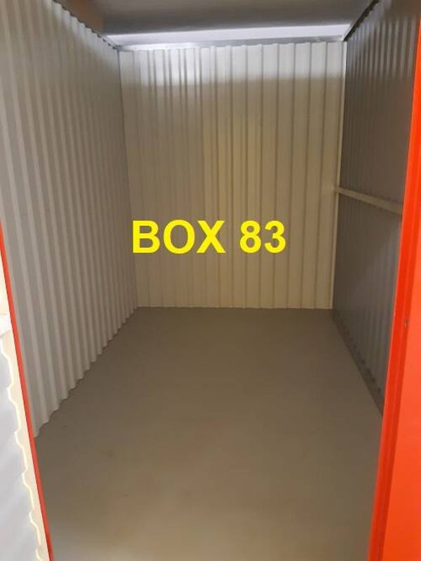 Miete Lagerbox Nr. 83 - 6,8 m² in der Ziegeleistraße 29 - 1 Monat
