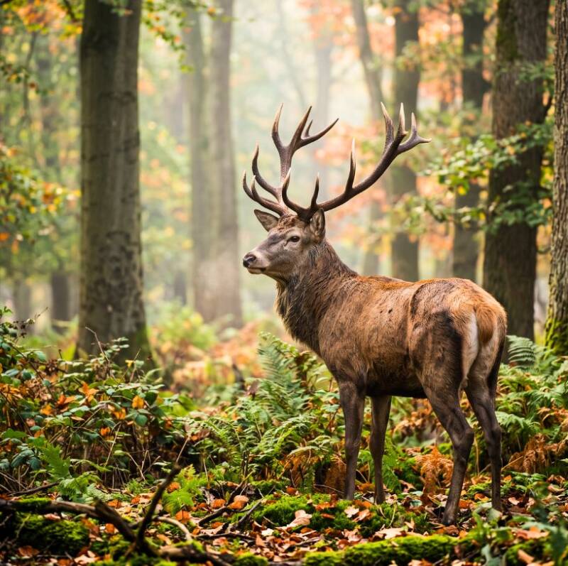Een aanrijding met een wild hert