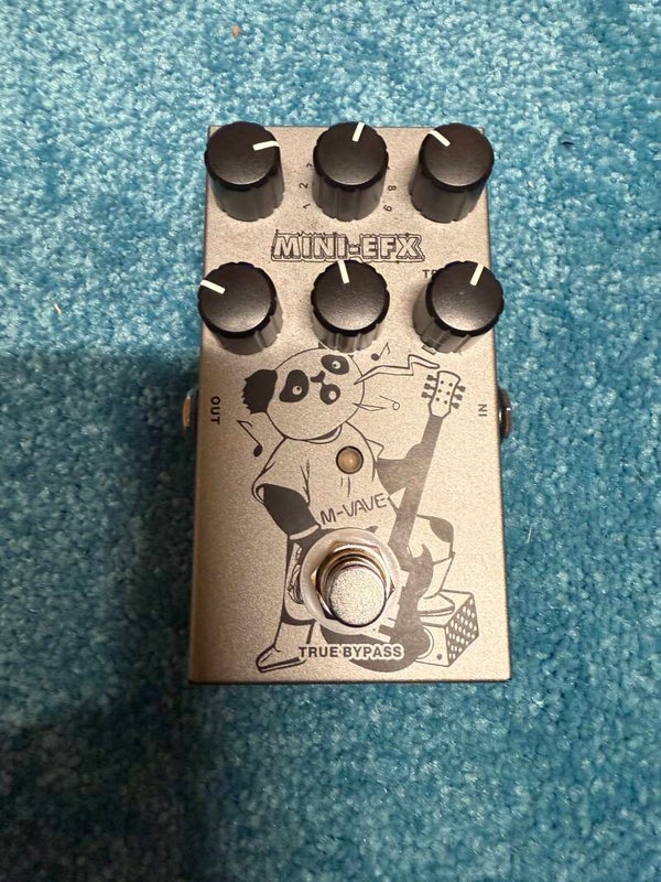 M-vave MINI-EFX Multic-effects Pedal 4 Overdrive Effects 4 Distortion Effects Boost