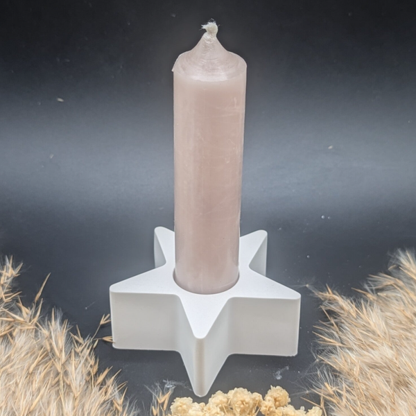 Stern Kerzenhalter klein