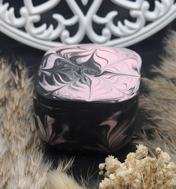 Schale klein schwarz/pink