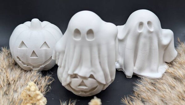 Gespenster Kürbis Set