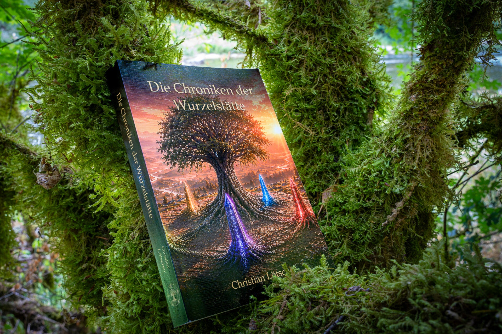 Die Chroniken der Wurzelstätte ist ein Fantasy-Roman von Christian Lötscher auf einen Moosbaum