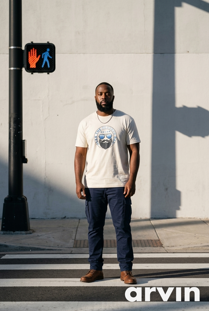 Fear The Bearded Dad Tee 2XL
