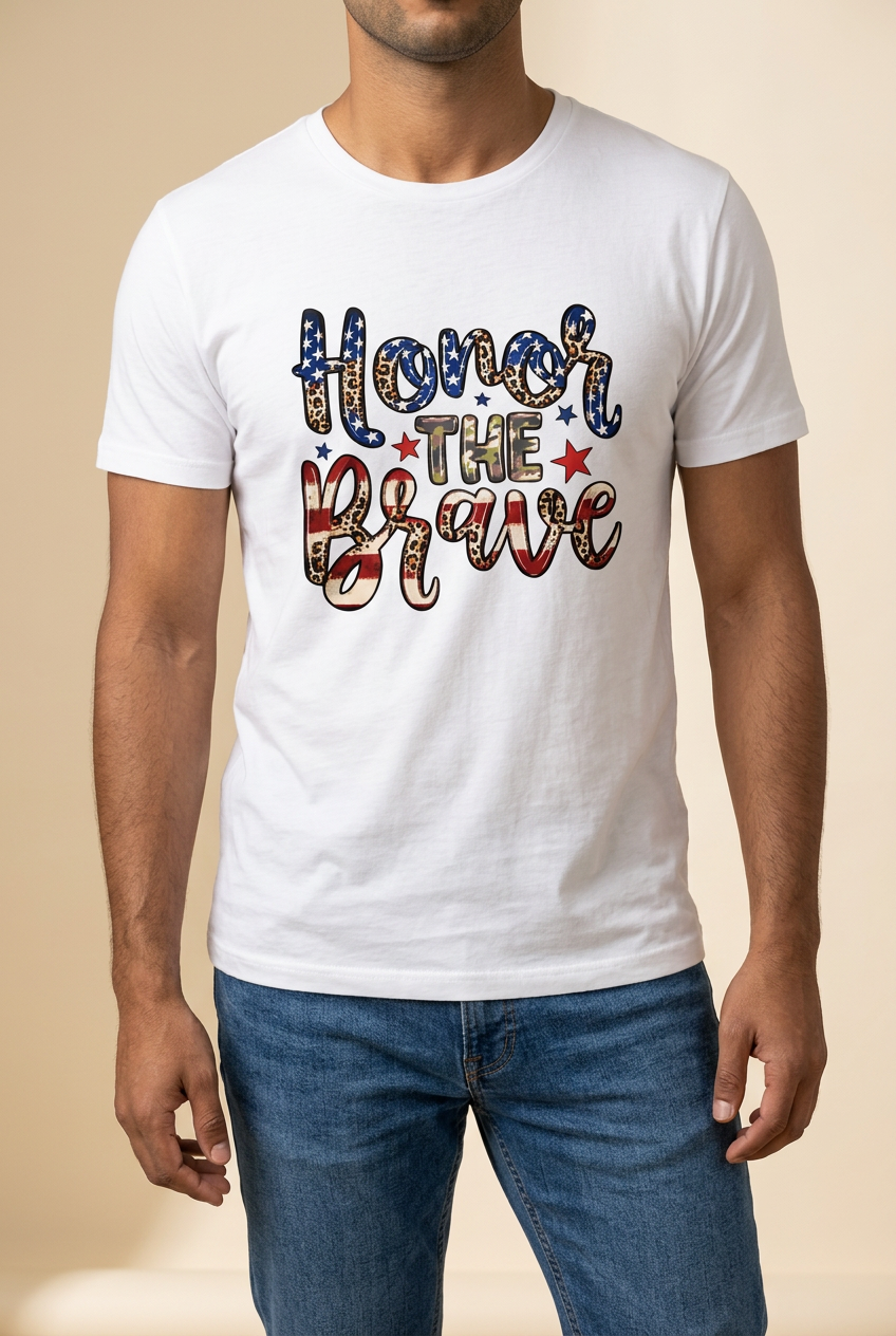 Honor the Brave XL TEE