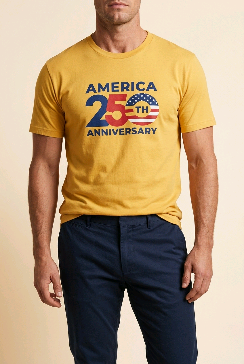 250th anniversary america XL yellow