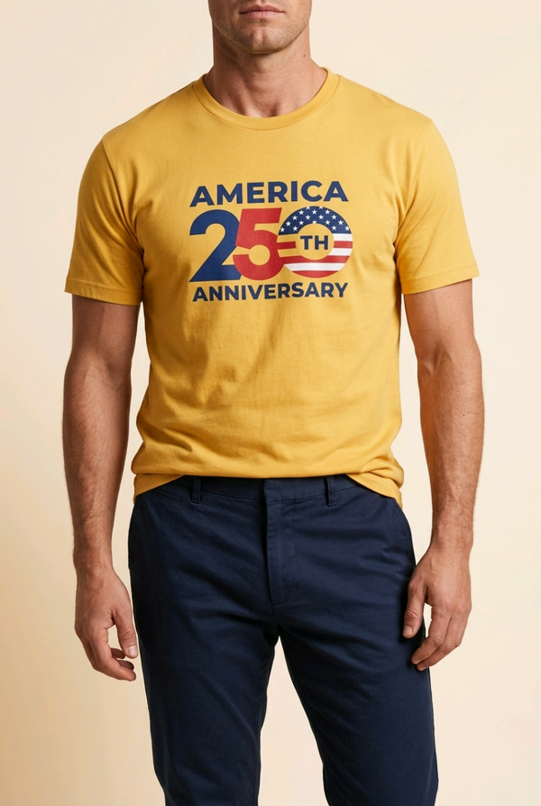 250th anniversary america XL yellow