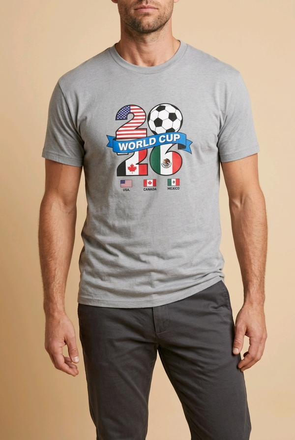 2026 world cup XL Grey