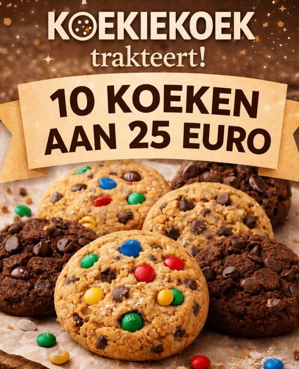 ACTIE 10 GROTE KOEKEN🤎