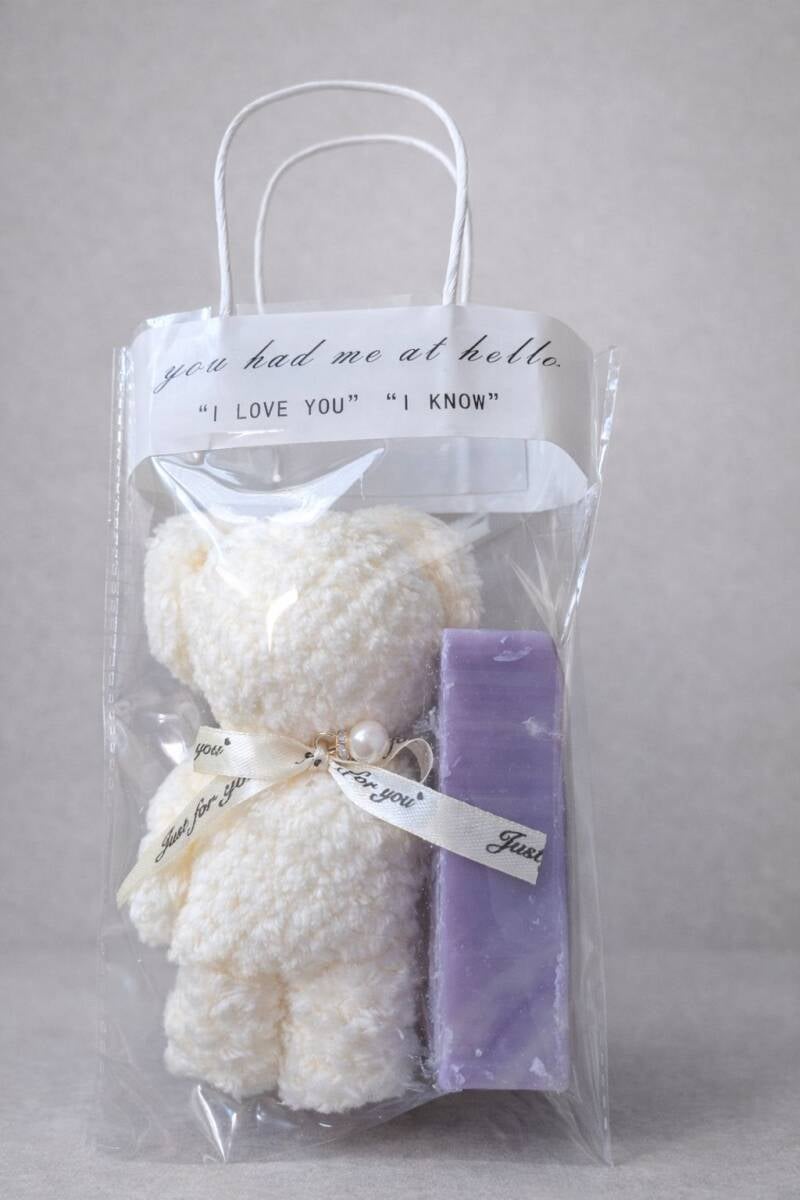 Adorable teddy bear gift bag