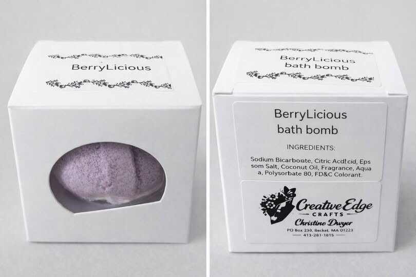 Berrylicious Bath Bomb 5oz