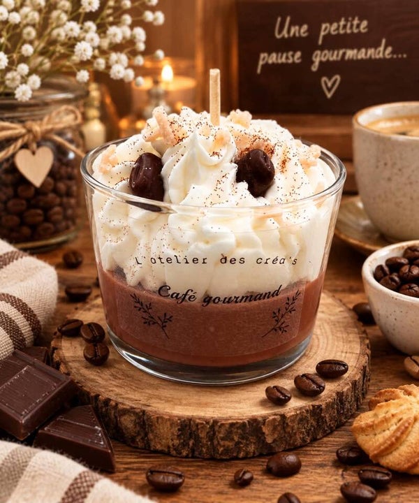 Bougie gourmande - café gourmand