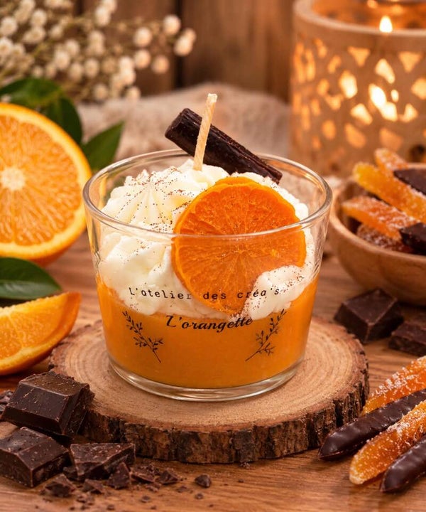 Bougie gourmande - L'orangette